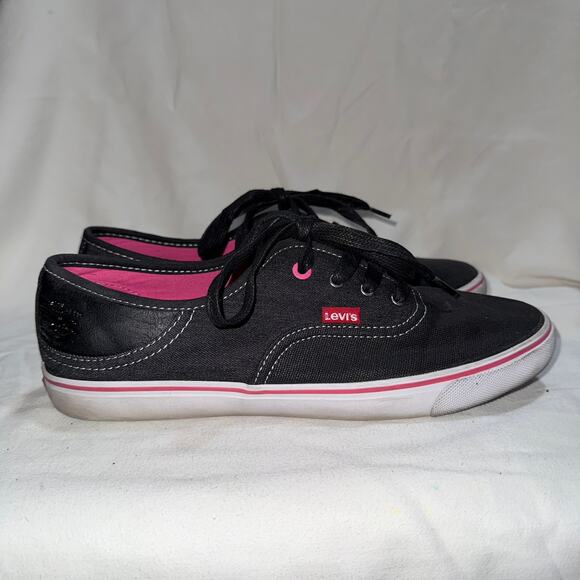 Levi's Classic Tennis Shoes Sz 10 - Picture 2 of 3